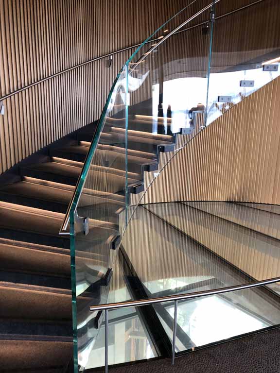 Space Needle Floating Spiral Staircase